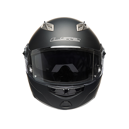 Casco LS2 370 Easy Solid Negro / Mate | Servicom