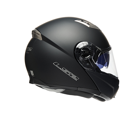 Casco LS2 370 Easy Solid Negro / Mate | Servicom