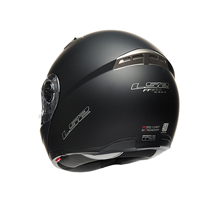 Casco LS2 370 Easy Solid Negro / Mate | Servicom